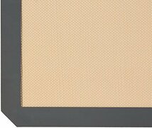 ベーシック ベーキングマット シリコーン 製 3枚セット 長方形 ベージュ／グレー_画像5