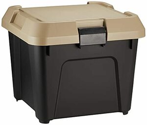 JEJa stage storage box S series tool stocker 400S sand beige × black width 40× depth 38× height 33.3cm