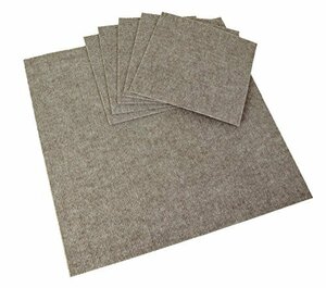 Watanabe Industrial Tile Carpet Adsorbed Matt Loop 9 Диски 30x30 см бежевый