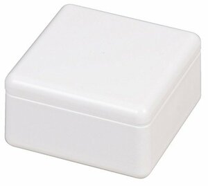 パール金属 おにぎらず Cube Box ホワイト 【日本製】 C-451