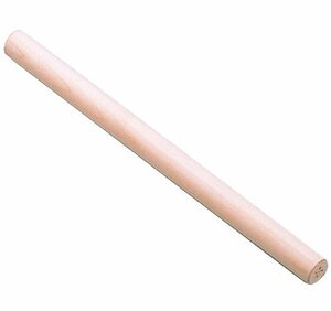 . bird factory wooden cake rolling pin large 3x45cm made in Japan 168