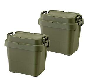  squirrel storage box start  King trunk cargo green 22L made in Japan TC-20S 2 piece set 