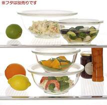 iwaki(イワキ) AGCテクノグラス 耐熱ガラス ボウル 丸型 5点セット 電子レンジ/オーブン/食洗器対応 食材を混ぜやすい広口デザイン_画像9