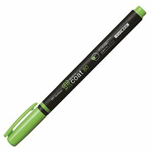 トンボ鉛筆 蛍光ペン 蛍コート80 黄緑色 10本 WA-SC92-10P