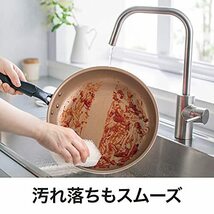 エバークック 卵焼き 13×18cm ガス火専用 軽量 340ｇ オレンジ ドウシシャ_画像4