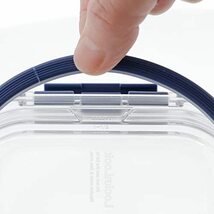 ベストコ 耐熱 オーブン調理 ガラス容器 保存容器 深型 スクエア 950ml LBG217 トップクラス ロック＆ロック_画像3