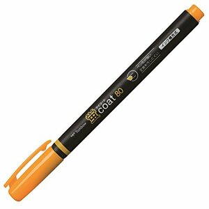 トンボ鉛筆 蛍光ペン 蛍コート80 山吹色 10本 WA-SC99-10P