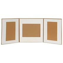 HAKUBA ペーパースクウェア台紙 No.1770 6切サイズ 3面(角×3枚) ブラウン M1770-6-3BR_画像3