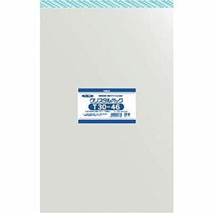 シモジマ ヘイコー 透明 OPP袋 クリスタルパック テープ付 30×46cm 100枚 T30-46 006741300
