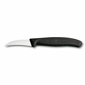 Victorinox (Victorinox) Мелкий нож для бритья нож Черный 6см Швейцарский классический фруктовый нож