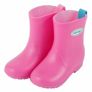 Ogawa (Ogawa) Kukkahippo Easy -Instrond Left и Right Kids Boots 18 см розовая слабая крышка с отражающей лентой влево и правым метками влево.