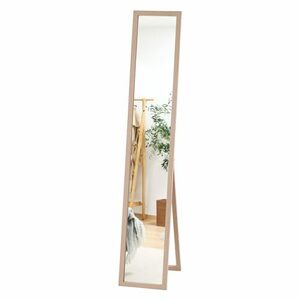  un- two trade looking glass stand mirror width 27cm natural folding .. prevention 72090