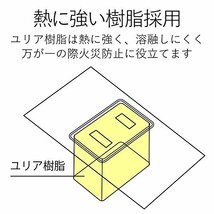 エレコム 電源タップ 雷ガード 個別スイッチ スイングプラグ 6個口 2.5m ブラック T-K5A-2625BK_画像8