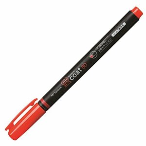 トンボ鉛筆 蛍光ペン 蛍コート80 赤 10本 WA-SC94-10P