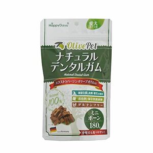 ペットプロ Olive Pet ナチュラルデンタルガム ミニボーン 180g