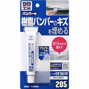 SOFT99 (99工房) 補修用品 バンパー用うすづけパテ ライトカラー用 26g 09205