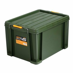 JEJa stage storage box made in Japan buckle container loading piling [NT box #45] width 38× depth 54.5× height 32cm