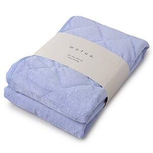  aqua (AQUA) bed pad blue 120×200cm mofua (mofa) cotton 100%.... not doing towel ground .... anti-bacterial deodorization 