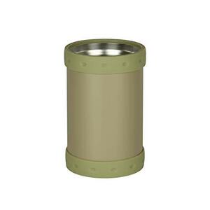 パール金属 保冷缶ホルダー 缶クーラー タンブラーにもなる 2WAYタイプ 350ml缶用 カーキ D-5720