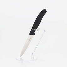 VICTORINOX(ビクトリノックス) パーリングナイフ 切れ味のよいペティナイフ 10cmブレード 直刃 ブラック 鋭い切れ味で精密なカット_画像10