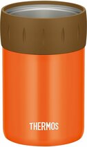 サーモス 保冷缶ホルダー 350ml缶用 オレンジ JCB-352 OR_画像1