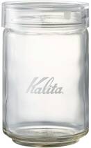 Kalita (カリタ) キャニスター All Clear Bottle 300 1000ml (コーヒー豆約300g) クリア #44272_画像1