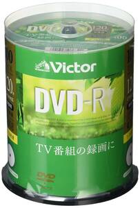  Victor Victor 1 times video recording for DVD-R VHR12JP100SJ1 ( one side 1 layer /1-16 speed /100 sheets )