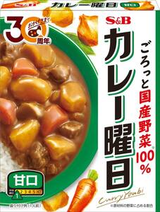 S&B カレー曜日 甘口 230g×3個