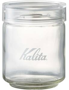 Kalita (カリタ) キャニスター All Clear Bottle 250 750ml (コーヒー豆約250g) クリア #44271