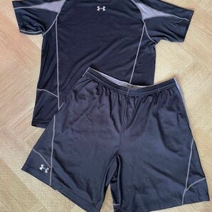 【わけあり】UNDER ARMOUR　半袖シャツ　ハーフパンツ　セット　XL