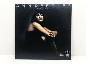 【レコード】 LP盤　アン・ピーブルズ　私はアン　ANN PEEBLES　TELLIN'IT