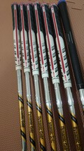 PING i200アイアン7本セット シルバー X100 長身 パワーヒッター 5番〜9番、W.U i210やi230の前作　青ドット_画像8