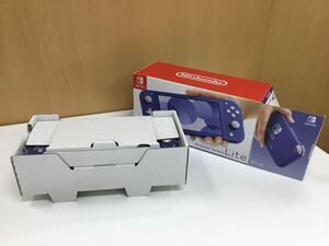 【T】【12020】任天堂　SWITCH　Lite　ブルー　Nintendo　Switch　スイッチ　 箱あり　詳細不明