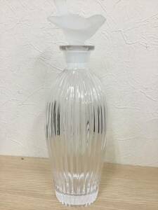 【12734】デキャンタ ボトル ガラス クリスタル デカンタ クリスタルガラス 酒器 レトロ 