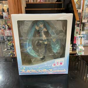 ★【未開封】Hatsune Miku figure 初音ミク フィギュア Project DIVA extend プレミアムフィギュア VOCALOID ボカロ 箱若干汚れあり