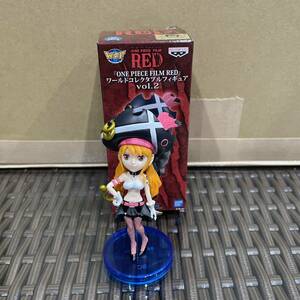 ★【開封品】ONE PIECE FILM RED ワールドコレクタブルフィギュア vol.2 07 ナミ 箱上部穴あり 2T-103