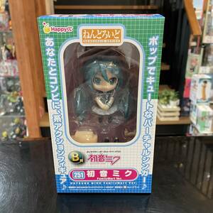 ★【未開封】 Happyくじ 初音ミク 2012 B賞 ねんどろいど 251 初音ミク FamilyMart ver. 2V-083