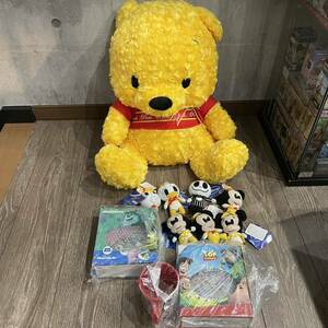 ★中古扱い 11点セット ディズニー ぬいぐるみ プーさん ミッキーマウス ミニーマウス ドナルドダック トイストーリー モンスターズインク