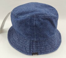 BLUCO WORK GARMENT/ブルコ 143-62-001/HAT-MINI PATCH/カラー(Denim)、サイズF、新品、税込価格、送料無料_画像3