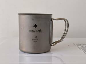 スノーピーク(snow peak) マグ・シェラカップ チタン シングルマグ 450ml MG-143 