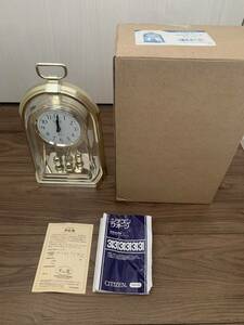 CITIZEN シチズン ヘレナ 4RG561 クオーツ 置時計 日本製
