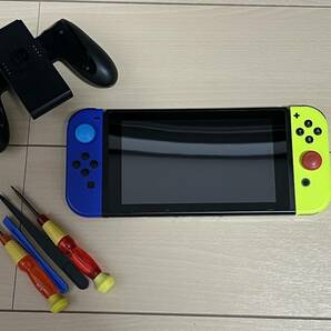 【ジャンク】ニンテンドースイッチ（Nintendo Switch）本体 工具付の画像1