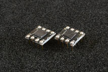 MUSES05 1回路8ピンDIP化 (超)ローハイト仕様 オーディオ用オペアンプ 2個セット ハイグレードコンデンサー装着2回路化アダプター付き_画像1