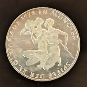 ミュヘンオリンピック記念銀貨 10マルク銀貨 ドイツ 銀貨 の画像2