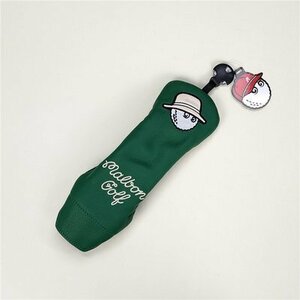 新品　Malbon　Putters cover　ゴルフ パター カバー　UT専用 ヘッドカバー ドライバー　ヘッドカバー　ピン型 　グリーン