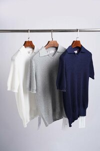 送料無料　ブルネロクチネリ　BRUNELLO CUCINELLI メンズ　Tシャツ　ポロシャツ vネック 無地 半袖　S-XXL　サイズ選択可能　グレー　4372