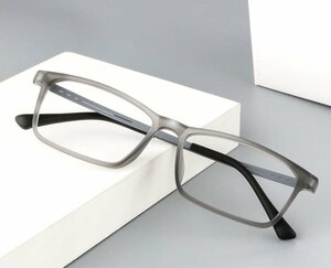 送料無料　チタン　金属フレーム　折れにくい　タテ眼鏡　レンズ交換可能 メガネフレーム　超軽量　フルリム　 sc0315