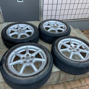 トヨタ　エスティマ　純正　215/55r17 4本セット