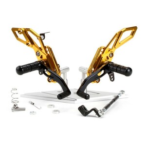 SALE! フェイズ[A4B2G] 可倒ステップ【GD/T-2/6ポジ】 ZRX1200S/R ZRX1100 可倒式ステップバー仕様