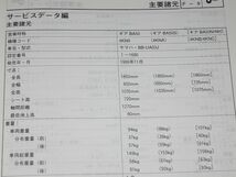 ◆即決◆ギア BA50(4KN9/A/B/C) 正規サービスマニュアル補足版&パーツリスト セットで_画像4